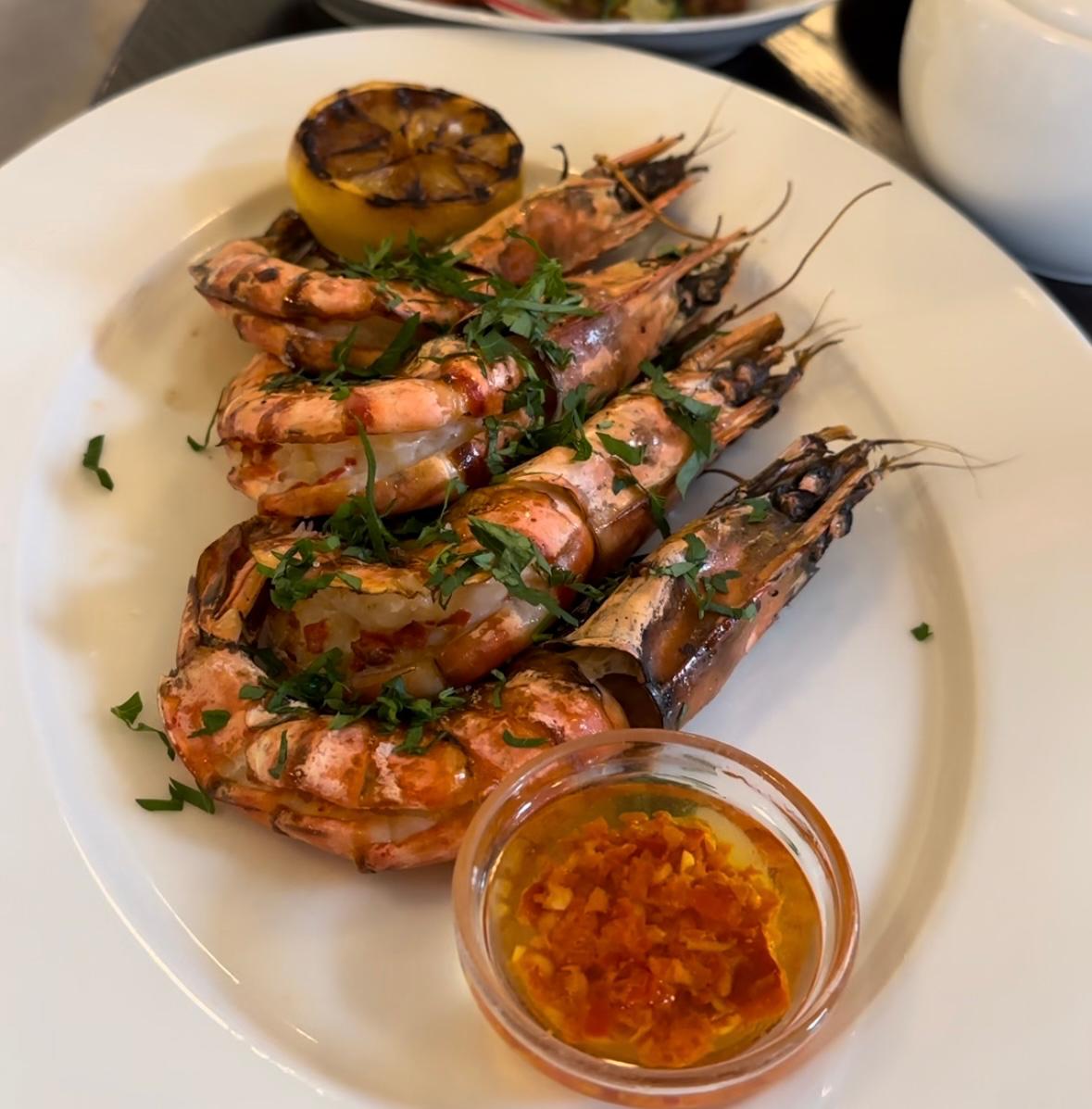 Shrimps at Brasserie Breman