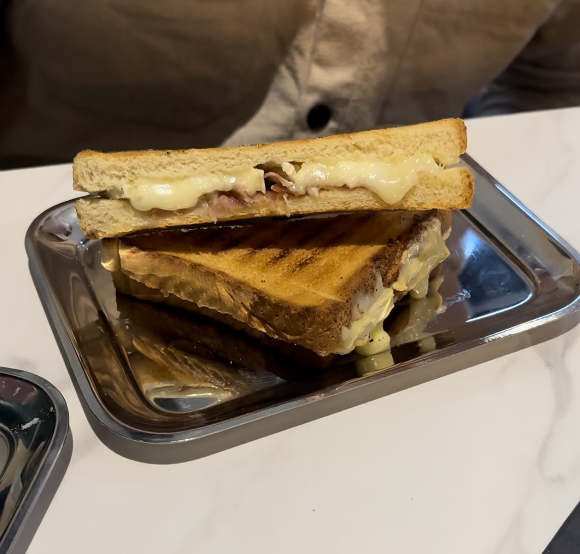 Brie me grilled cheese at EFFE Haarlem