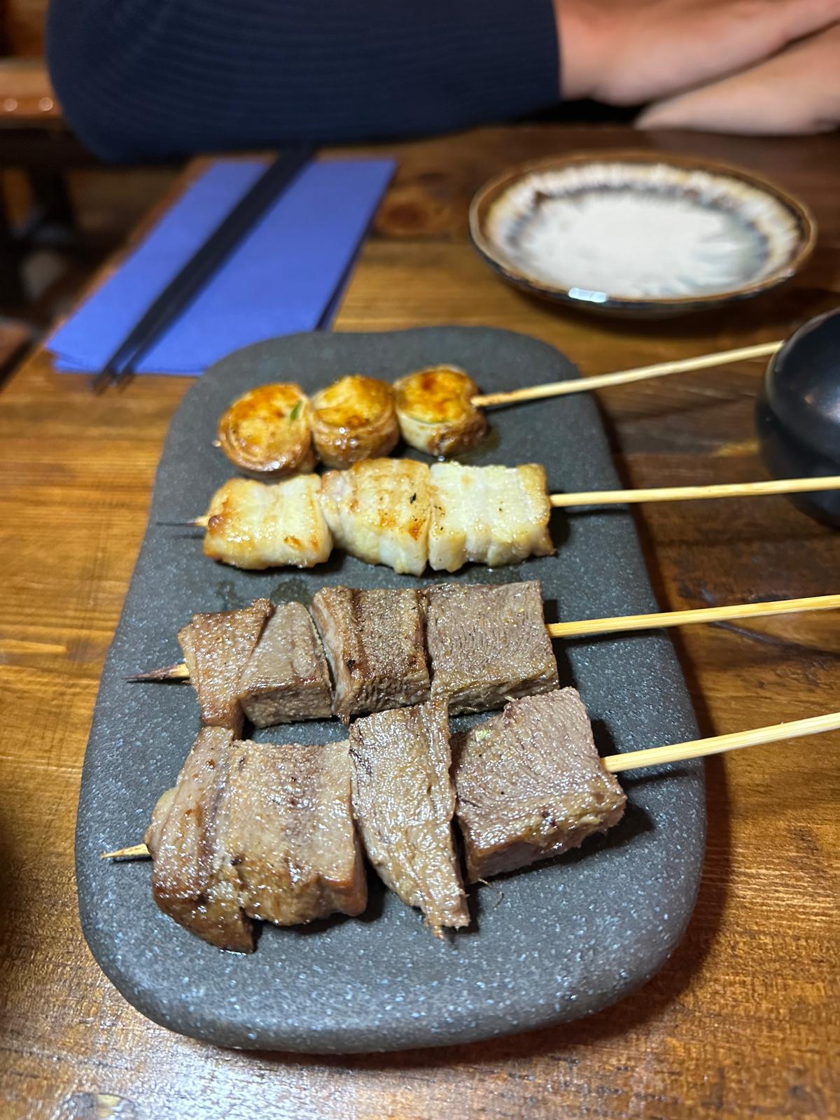 Skewers at Daruma