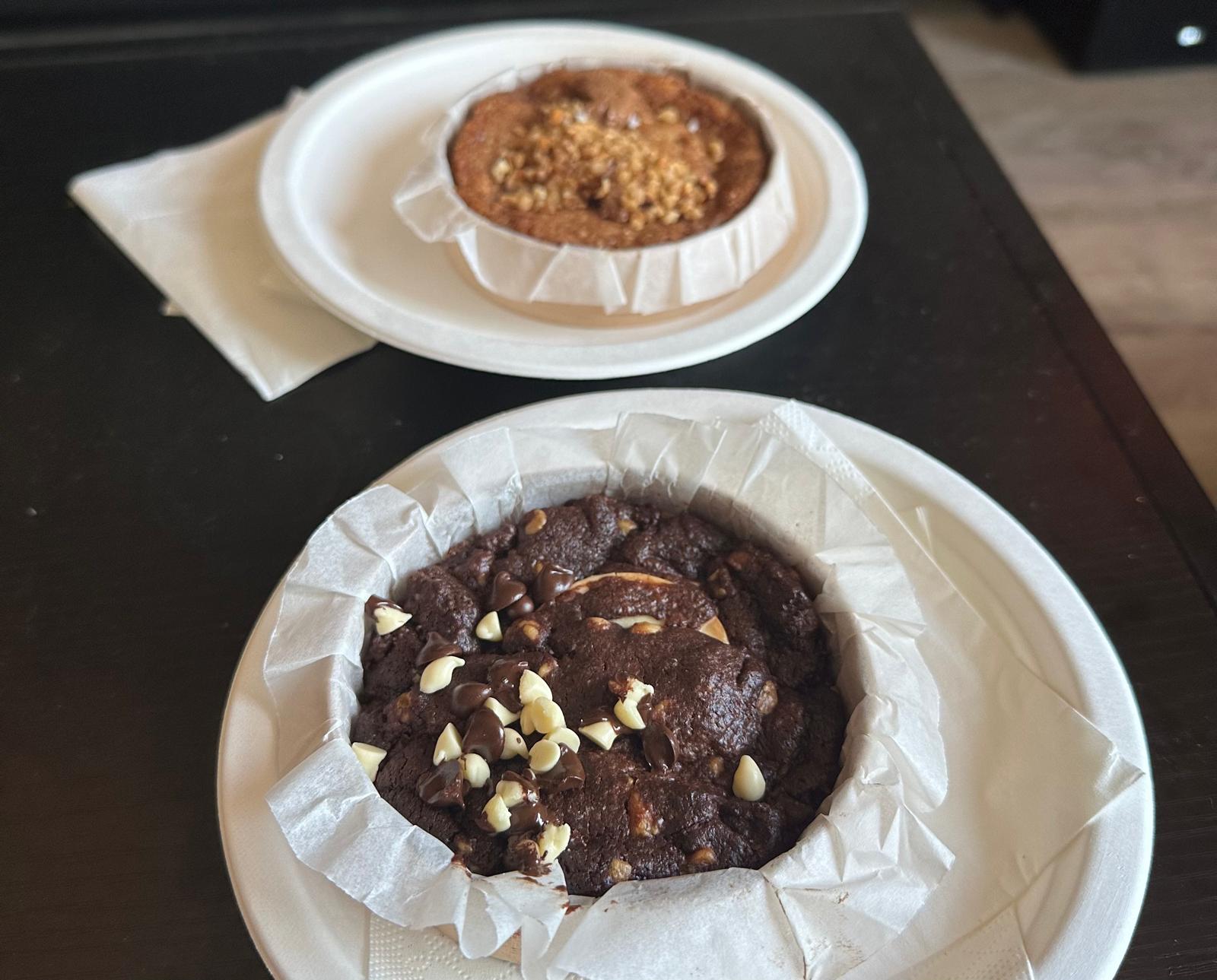 Triple chocolate cookie at Petit gâteau