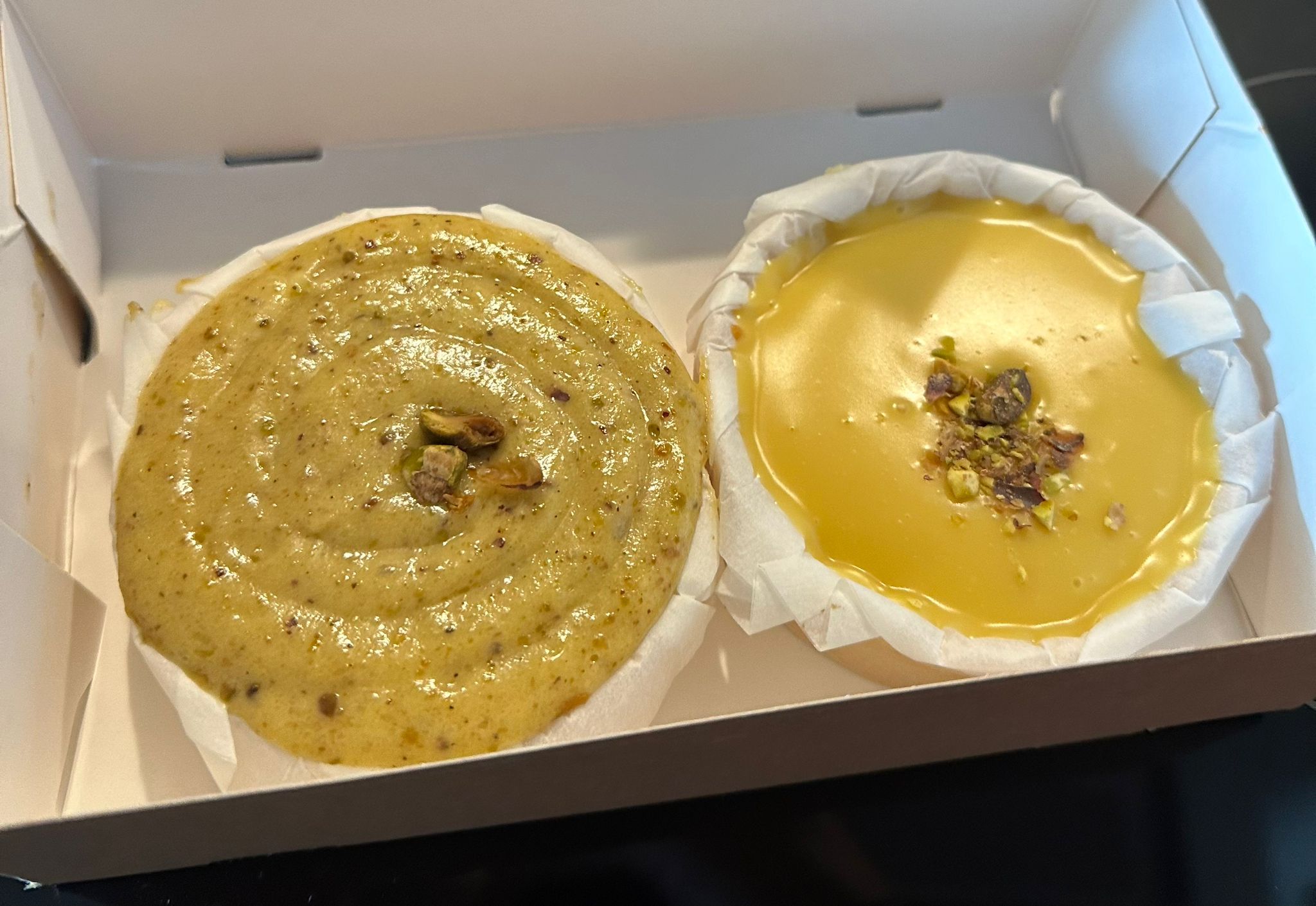 Viral Dubai chocolate pie at WALDO Patisserie