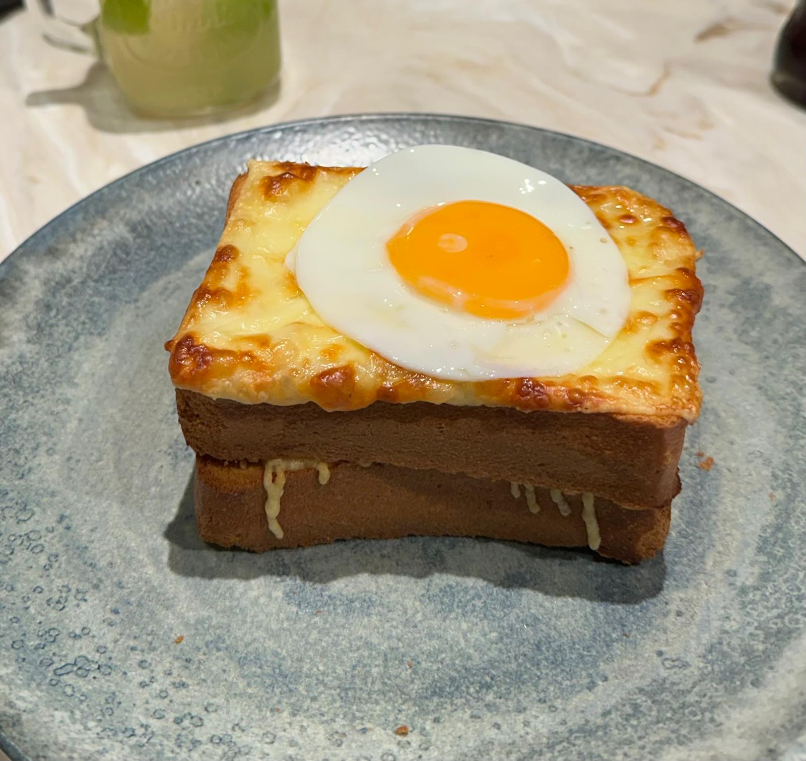 Croque Madame at Graca Amsterdam