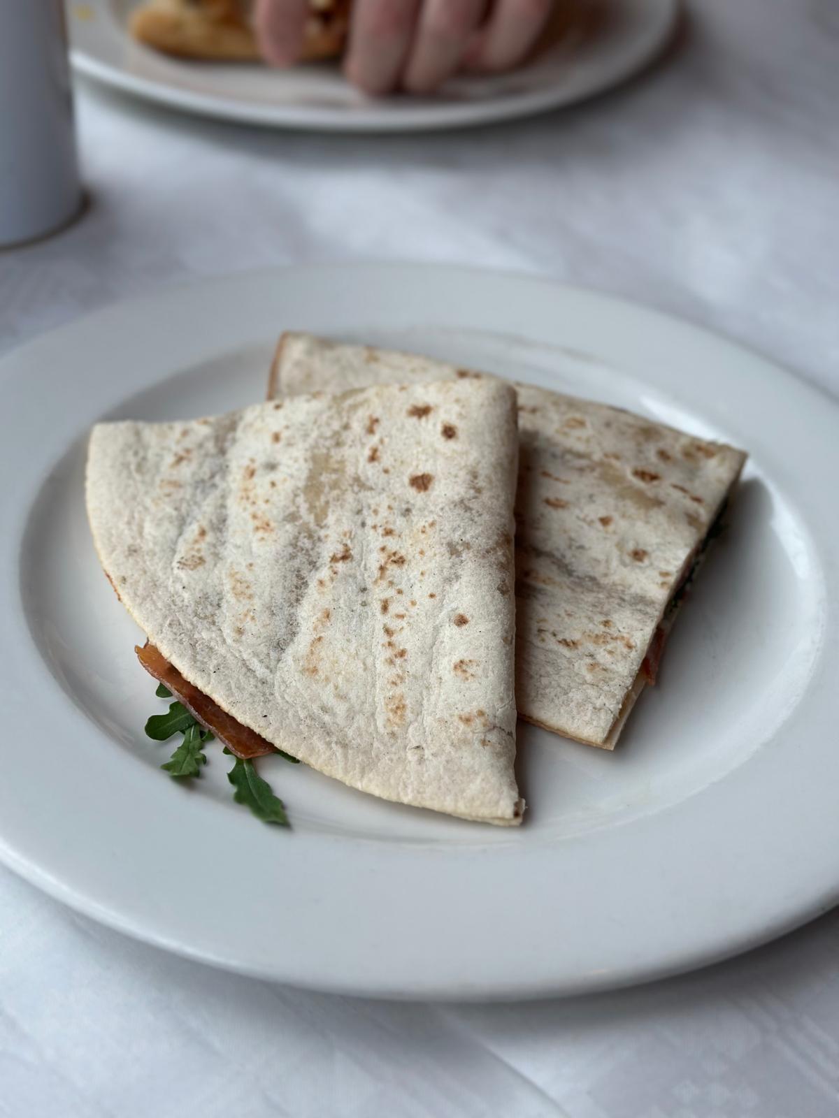 Piadina parma ham